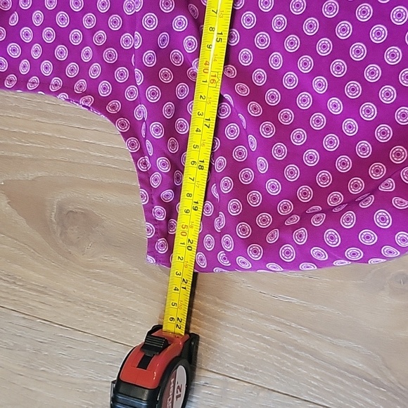 Banana Republic Purple Collard Sleeveless Dress Plus Size 14 - Picture 5 of 5